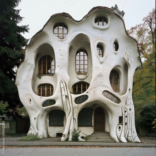 Crazy style of a house