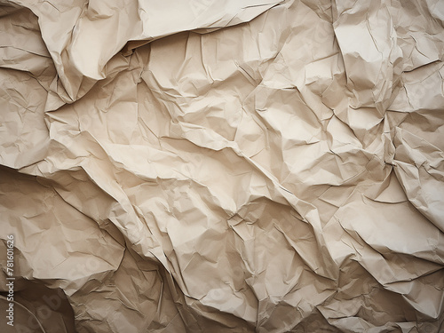 Abstract rough textured background originating from crumpled paper