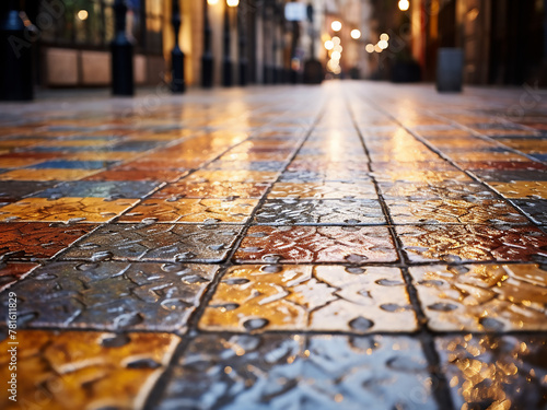 Madrid's Salamanca district boasts a stone-tiled street