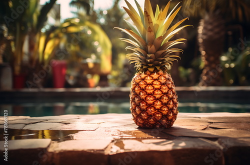the best realistic pineapple, generative ai