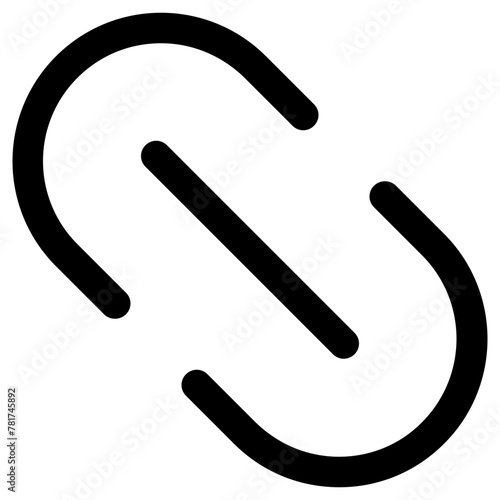 link icon, simple vector design