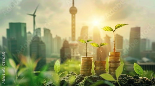 Evaluate the impact of climate change on financial markets and the emergence of green finance initiatives 