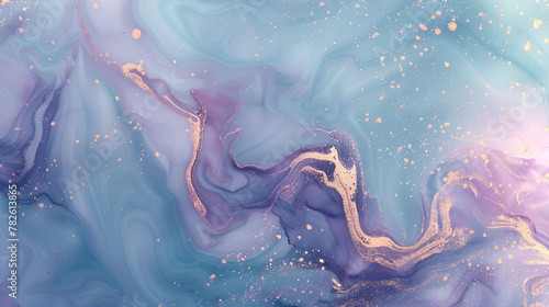 textura fondo de pintura abstracta mezca de colores pastel textura de liquido con destellos dorados imagen de fondo copy space arte y artístico 