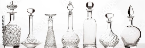 HD Engraved Glass Decanters