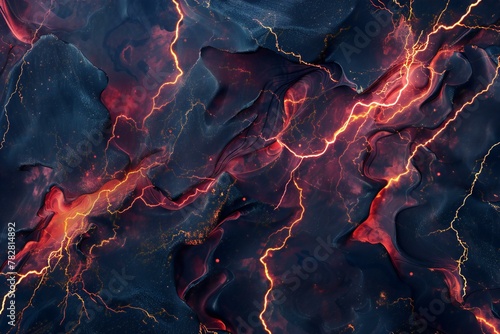 Abstract background of lava flow