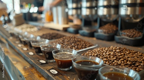 Exploring the Diverse Flavors and Aromas of Premium Coffee Beans from Around the World in an Intimate Tasting Session