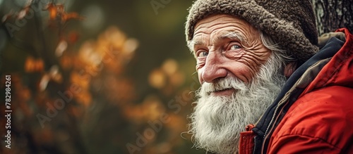 Old man in nature setting