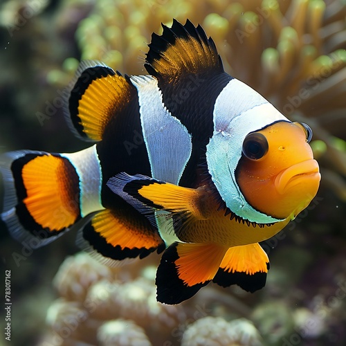 Clown anemonefish (Amphiprion ocellaris)
