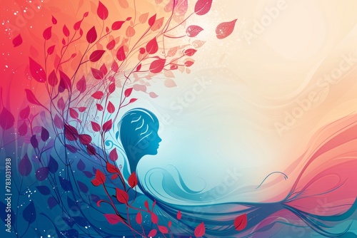 abstract background for International Day Of The Midwife