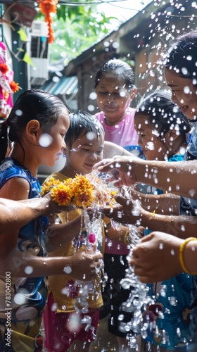 The communal joy of Songkran