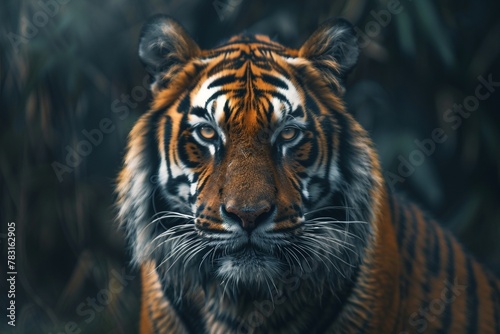 Ein Tiger in seinem natürlichen Lebensraum 