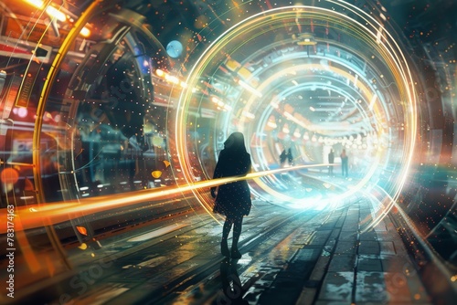 Explore the implications of a world where teleportation technology exists.