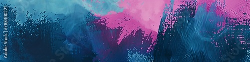 contemporary abstract expression with vibrant pink and blue streaks for a striking artistic background