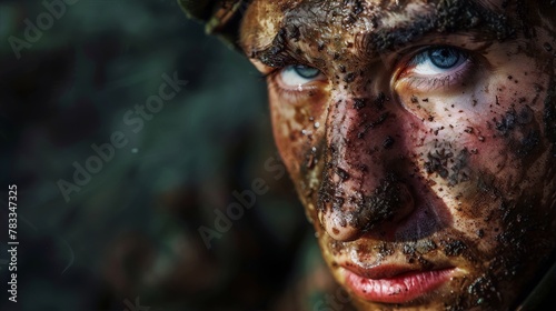 camouflaged soldier,