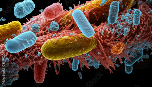 Gram-negative rod-shaped bacteria single polar flagellum. cause of cholera, an infection of the small