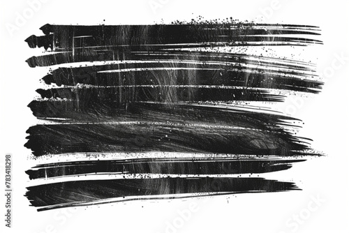 Charcoal scribble stripes, emphasis arrows, handdrawn numbers. Chalk crayon or marker doodle rouge handdrawn scratches. Vector illustration of lines, waves, squiggles in marker sketch style vector ico