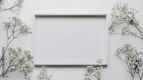 Frame, on white background