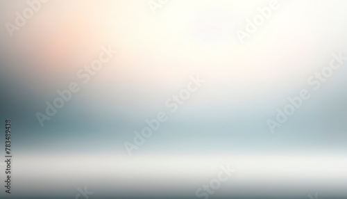 A blurred gradient background transitioning from white to blue, embodying a tranquil and creative concept. Generative AI