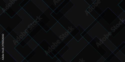 Black tiles geometric shapes 3d shadowed colorful gradient strokes vector wallpaper for desktop