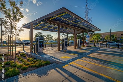 Eco-Friendly Solar Charging Point for Electric Vehicles