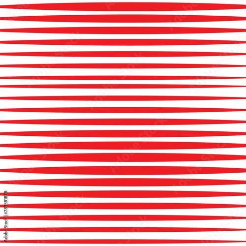 Red halftone pattern background, lines shapes, vintage or retro graphic with place for your text. Background design of white and red strips vector illustration. 