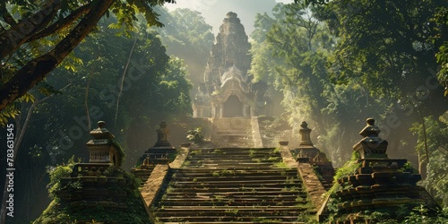 Exploring the Enigmatic Temple Complex in the Heart of the Jungle