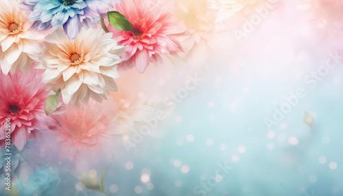 A colorful bouquet of flowers is displayed on a white background