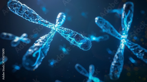 The X chromosome's fragile site is a hallmark of Fragile X syndrome, a subject of study in the intersecting fields of medical science and biotechnology.