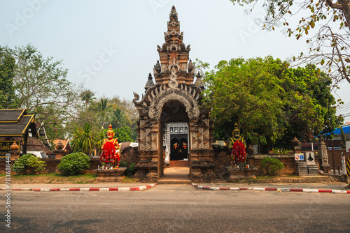 Front gate of Wat Lok Moli