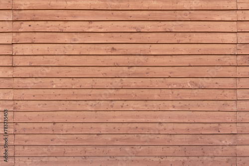 brown wooden wall background with wood grain and horizontal boards
