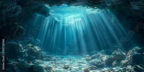 The Radiant Underwater Cavern s Enchanting Depths Beckoning and Discovery