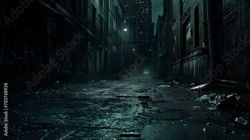 Chilling Representation of Nyctophobia: The Fear of Darkness