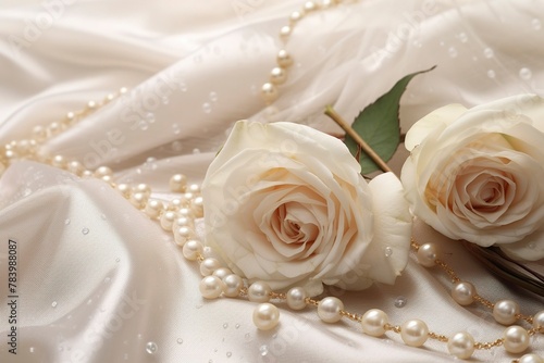 Romantic Pearls on a Bridal Theme