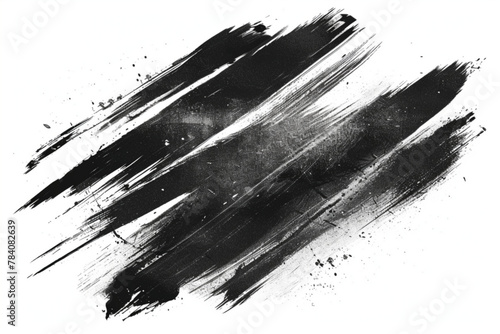 Grunge scrawls, charcoal scribbles, rough brush strokes, underlines strikethroughs. Bold charcoal freehand stripes and ink shapes. Crayon or marker scribbles. Vector illustration vector icon, white ba