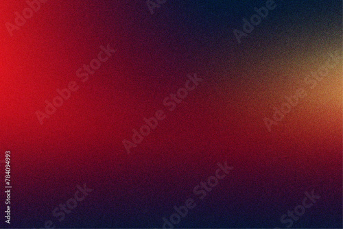 Grainy Texture Gradient Background in Red Navy and Gold
