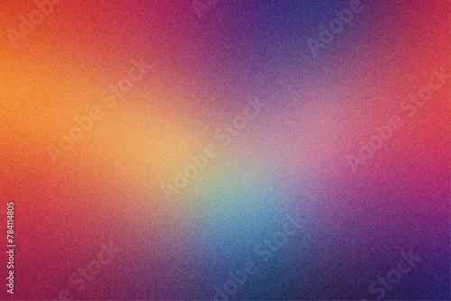 Prismatic Grainy Texture Spectrum Symphony Background Design