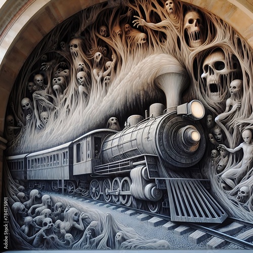 A ghost train with its own stories
