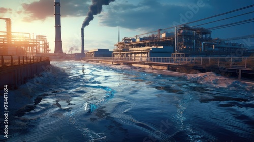 environmental impact of industrial waste water