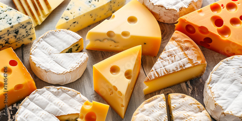 various types of cheese, wallpaper with cheeses