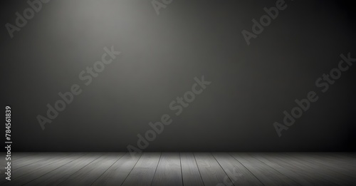 Minimal simple dark background with light and shadow for design or product presentation