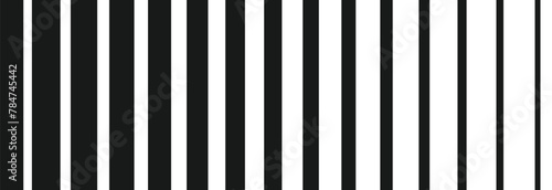 Black and white striped seamless pattern. Half tone line pattern. Faded halftone black lines. Fading gradient background.Horizontal abstract geometric texture with parallel stripes. Gradient pattern. 