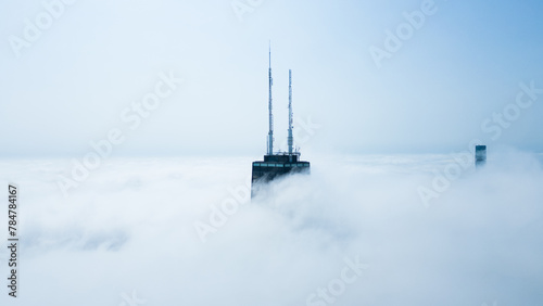 Chicago - John Hancock Building - Drone