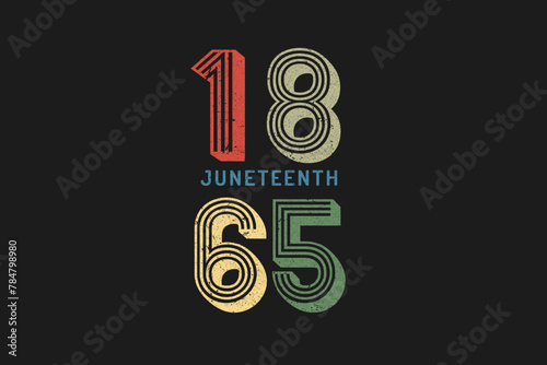  Juneteenth 1865 t shirt design PNG sublimation