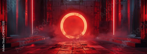 Cistern, Circular Stage, cyberpunk , red