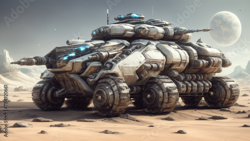 Armored cars from the future