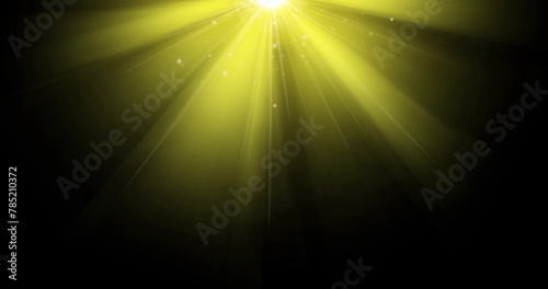 Image of light trails on black background