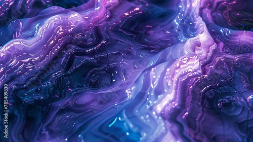 futuristic blue and purple abstract lava stone texture creating a mesmerizing and otherworldly background