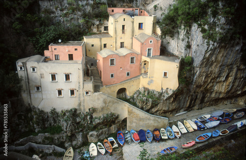 Furore - Dorf in der Provinz Salerno in der Region Kampanien an der Amalfiküste