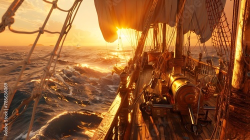 Sailing the Sun-Kissed Maritime Realm: An Epic Pirate Ship Adventure Awaits