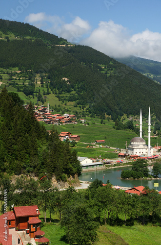 Uzungol, located in Trabzon, Turkey, is one of the most visited places in the country.